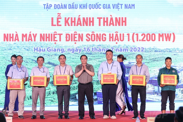 LỄ KHÁNH THÀNH NHÀ MÁY NHIỆT ĐIỆN SÔNG HẬU 1