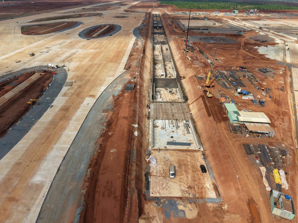Thi công Hầm cho thiết bị phục vụ mặt đất – Dự án đầu tư xây dựng cảng Hàng Không Quốc Tế Long Thành